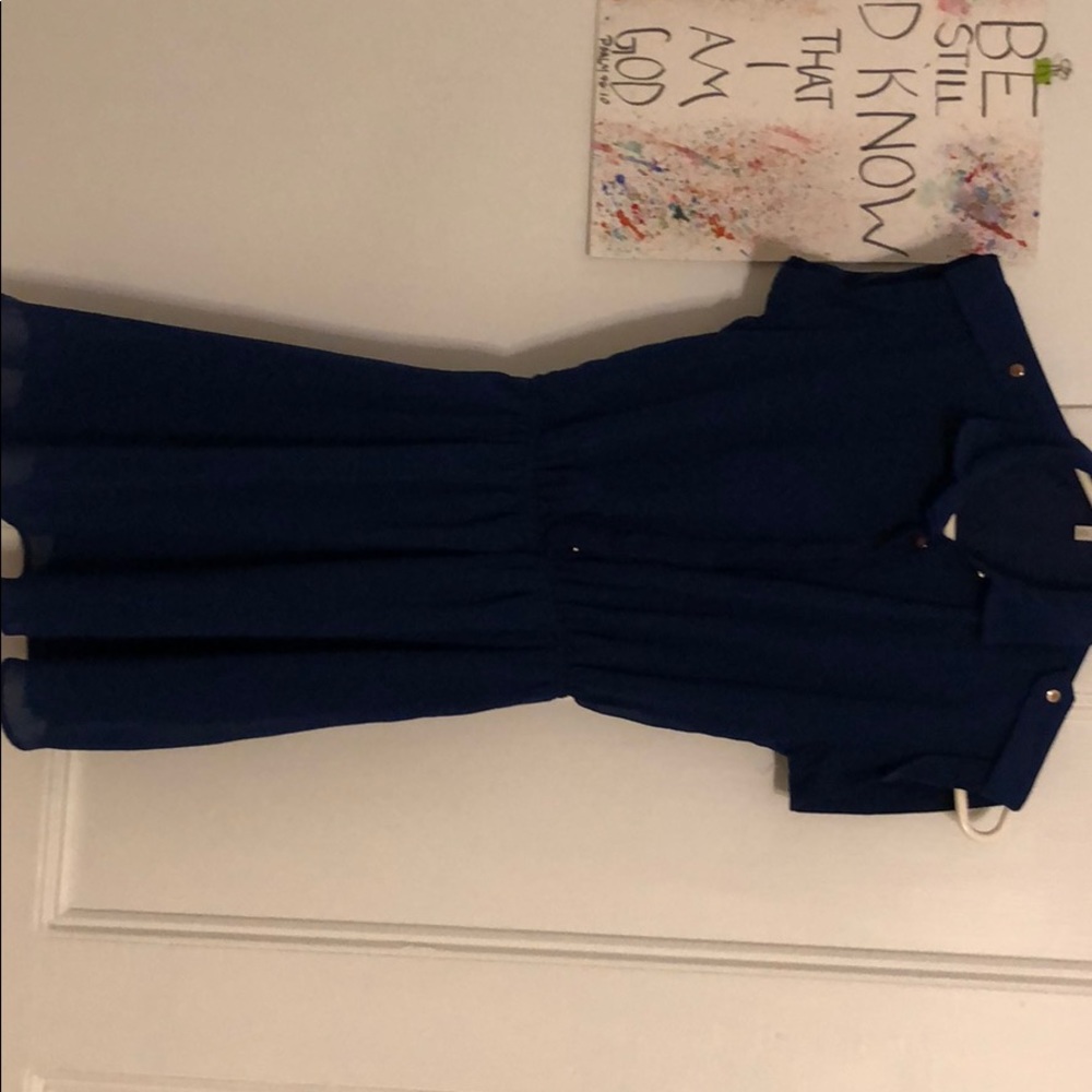 Blue summer dress